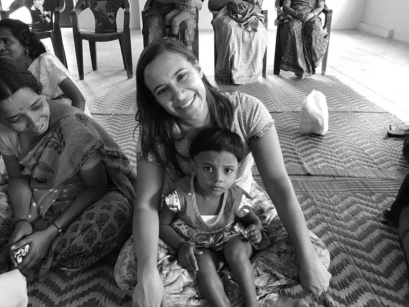 A mother and child
